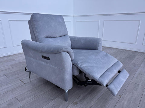 Furniture Village Daytona Armchair Power Recliner Dexter Smoke0