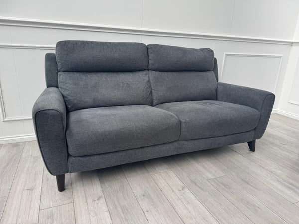 Furniture Village Zen Grey Fabric 3 &2 Seater Sofa Set14