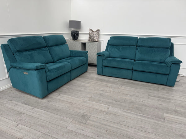 G PLAN Thornbury 3&3 Seater Power Recliner, Lumbar & Headrest Sofa Set RRP £97903