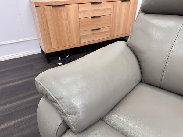 LAZYBOY Daytona POWER RECLINER ARMCHAIR WITH POWER HEADREST IN Grey Leather14