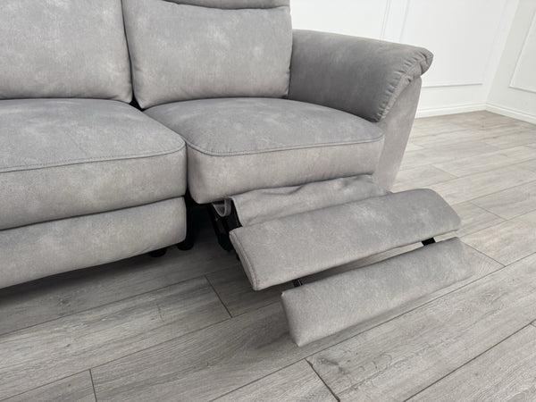 Furniture Village Morgan Power Recliner 2 Seater Sofa & Static 2 Seater Sofa Set4