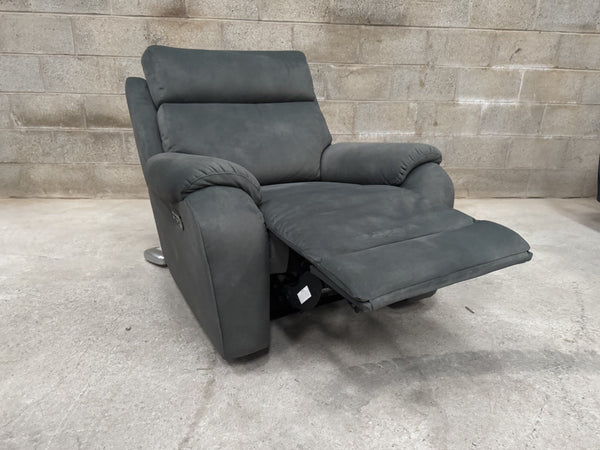 Lazyboy  WINCHESTER Power Recliner Armchair Sofa  in Dark Olive Velvet Fabric5