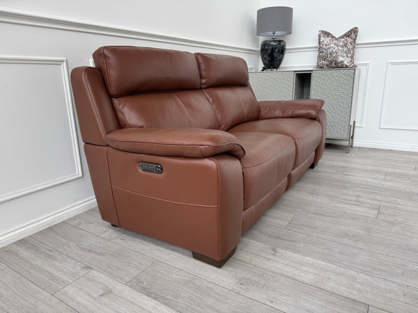 Furniture Village STARLIGHT EXPRESS Leather 3 Seater Power Recliner RRP £3345