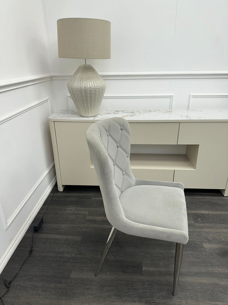 Donnie Greg Velvet Dining Chairs (Choose Quantity)