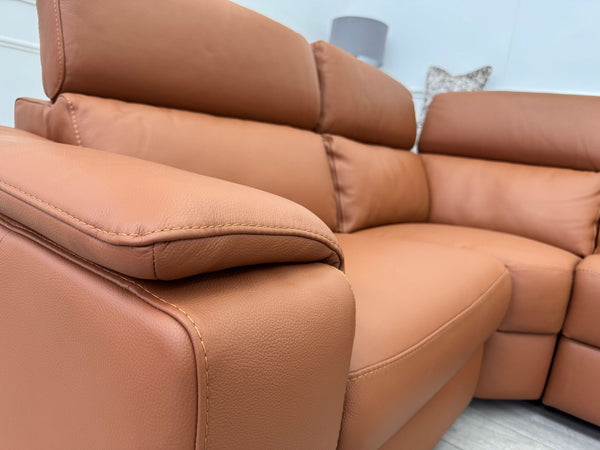 Nicoletti Davide Modular Corner Sofa Chaise Lounger Power Recliner