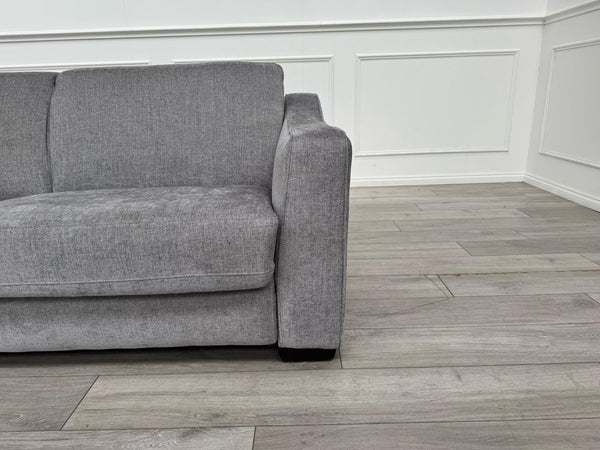 Furniture Village Optimus 3 Seater Sofabed Sofa Grey Fabric