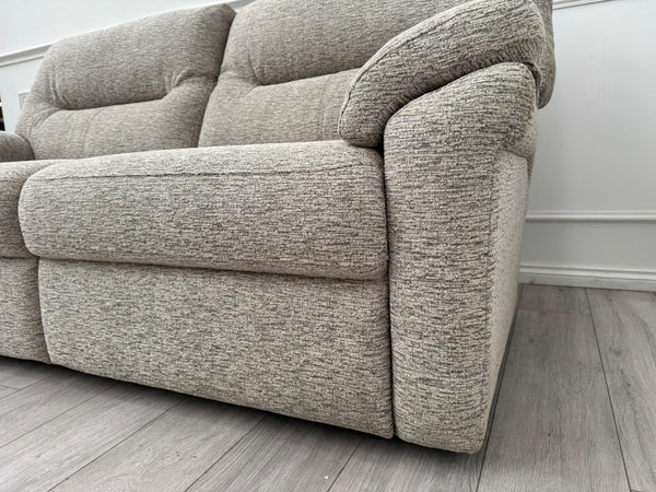 G Plan Seattle Woven Beige Fabric 3 Seater Sofa RRP £2552