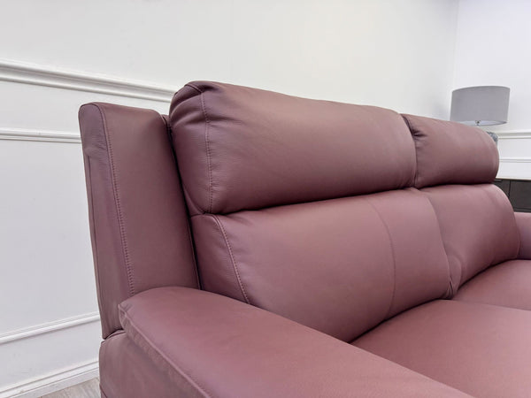 La Z Boy Bella 3 Seater Leather Power Recliner