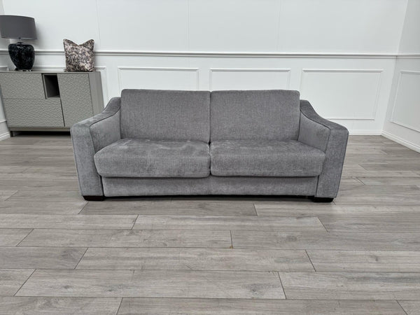 Furniture Village Optimus 3 Seater Sofabed Sofa Grey Fabric