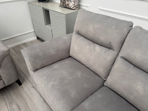 Morgan Power Recliner 2 Seater Sofa & Static 2 Seater Sofa Set