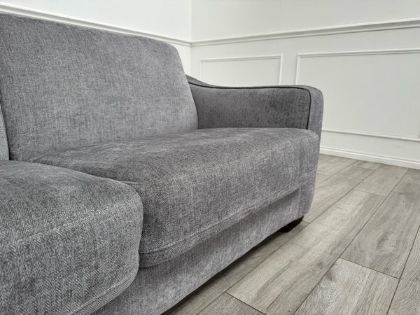 Furniture Village Optimus 3 Seater Sofabed Sofa Grey Fabric