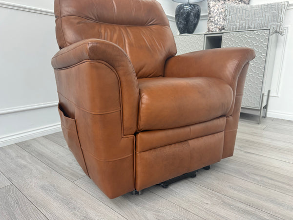 Hudson 23 Leather Lift and Rise Recliner Armchair Leather RRP £3445