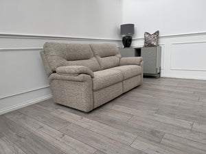 G Plan Seattle Woven Beige Fabric 3 Seater Sofa RRP £2552