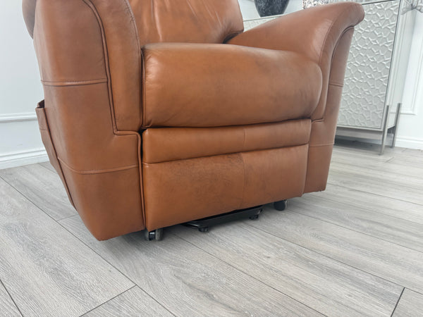 Hudson 23 Leather Lift and Rise Recliner Armchair Leather RRP £3445