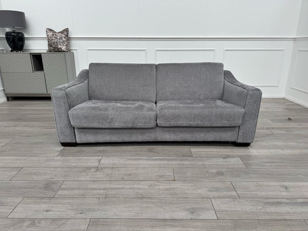 Furniture Village Optimus 3 Seater Sofabed Sofa Grey Fabric
