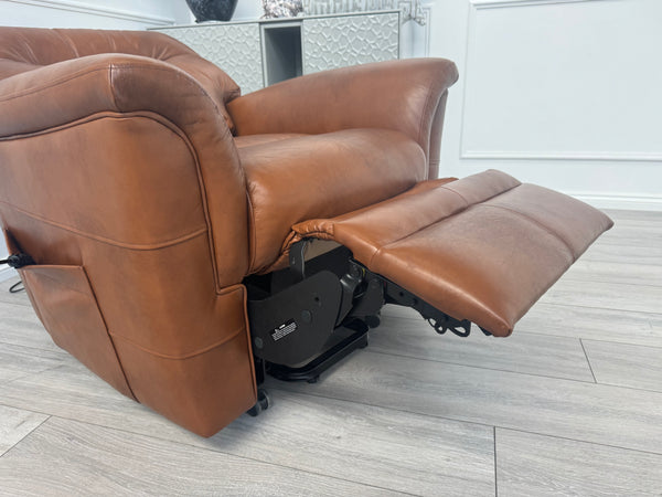 Hudson 23 Leather Lift and Rise Recliner Armchair Leather RRP £3445