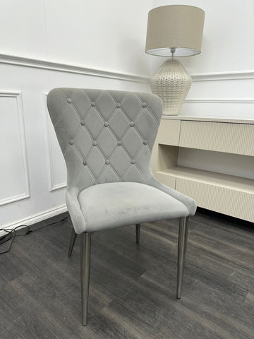 Donnie Greg Velvet Dining Chairs (Choose Quantity)