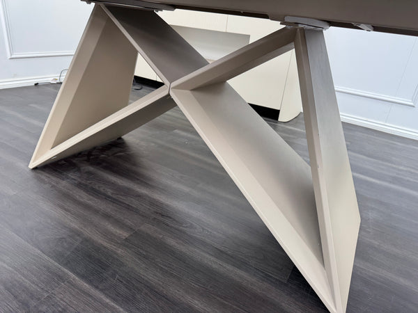 Mirage Large Extending Dining Table marble-effect ceramic top 180-240cm