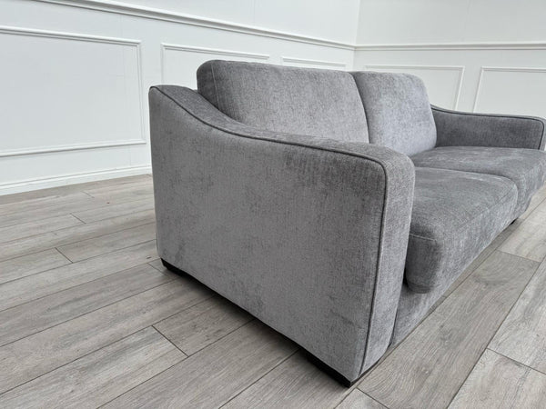 Furniture Village Optimus 3 Seater Sofabed Sofa Grey Fabric