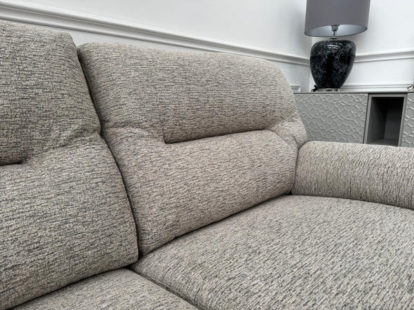 G Plan Seattle Woven Beige Fabric 3 Seater Sofa RRP £2552