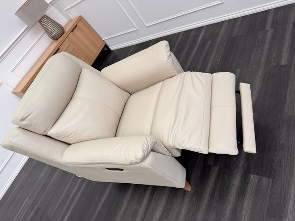 La Z Boy Kenzie Leather 3 Seater & Armchair Power Recliner Sofa Set