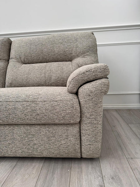 G Plan Seattle Woven Beige Fabric 3 Seater Sofa RRP £2552