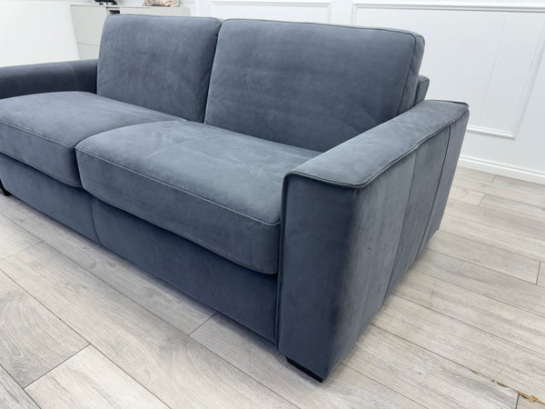 Furniture Village Electric 3 Seater Sofa Bed Charcoal Grey