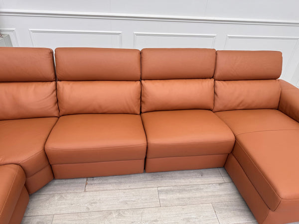 Nicoletti Davide Modular Corner Sofa Chaise Lounger Power Recliner