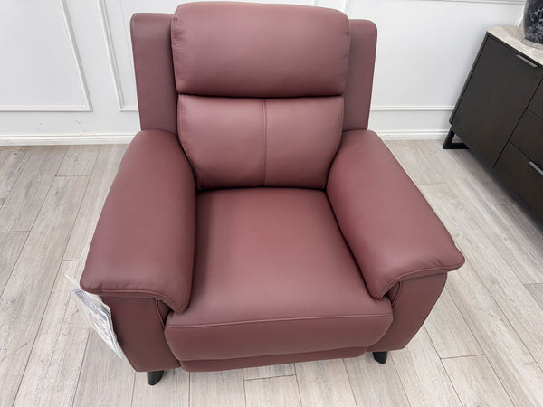 La Z Boy Bella Rose Brown Power Recliner Armchair