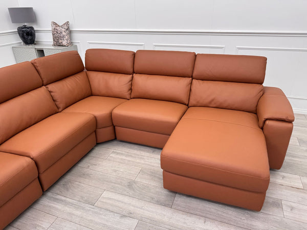 Nicoletti Davide Modular Corner Sofa Chaise Lounger Power Recliner