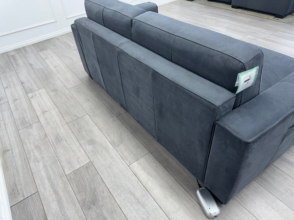 Furniture Village Electric 3 Seater Sofa Bed Charcoal Grey