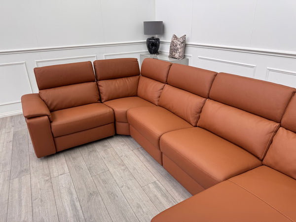 Nicoletti Davide Modular Corner Sofa Chaise Lounger Power Recliner