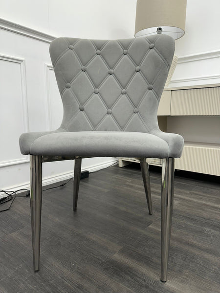 Donnie Greg Velvet Dining Chairs (Choose Quantity)