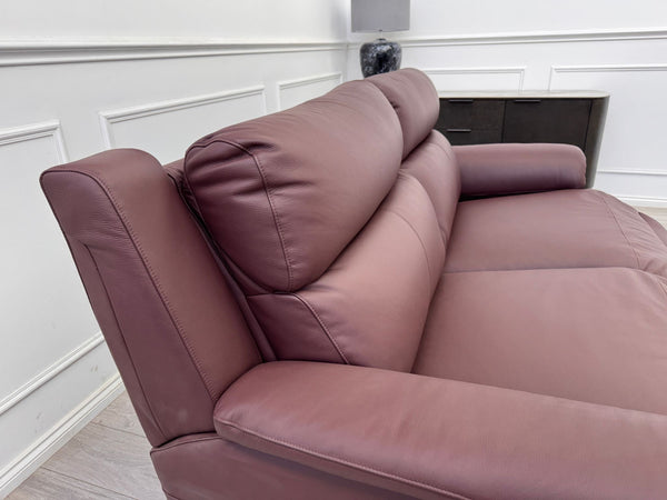 La Z Boy Bella 3 Seater Leather Power Recliner