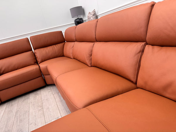 Nicoletti Davide Modular Corner Sofa Chaise Lounger Power Recliner