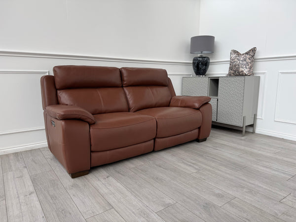 Furniture Village STARLIGHT EXPRESS Leather 3 Seater Power Recliner RRP £3345