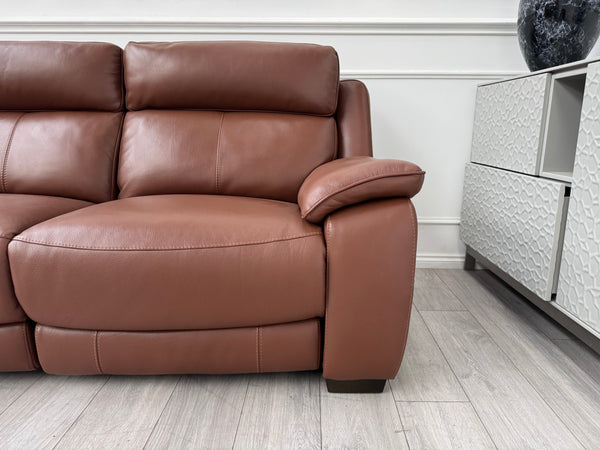 Furniture Village STARLIGHT EXPRESS Leather 3 Seater Power Recliner RRP £3345