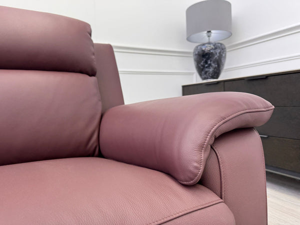 La Z Boy Bella 3 Seater Leather Power Recliner