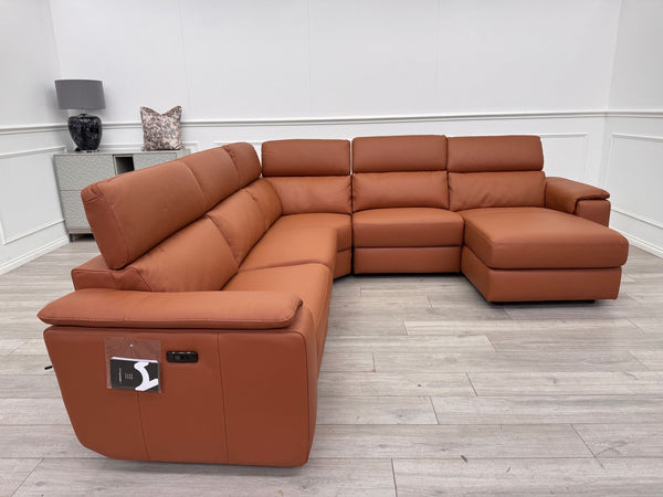 Nicoletti Davide Modular Corner Sofa Chaise Lounger Power Recliner
