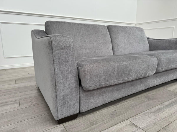 Furniture Village Optimus 3 Seater Sofabed Sofa Grey Fabric