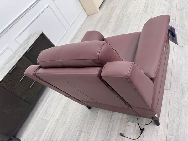 La Z Boy Bella Rose Brown Power Recliner Armchair