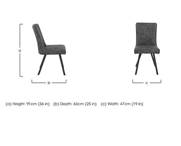 Earth Soft Faux Leather Contemporary Stylish Aesthetic Grey Dining Chair