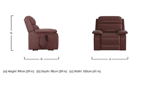 Moreno large sofa set 3 & 2 Seater & Armchair Tan Brown Saddle Fabric Power Recliner Power Headrest Set