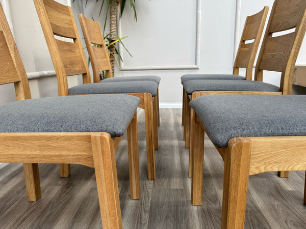 Branded Wooden Rustic Oak Dining Chairs