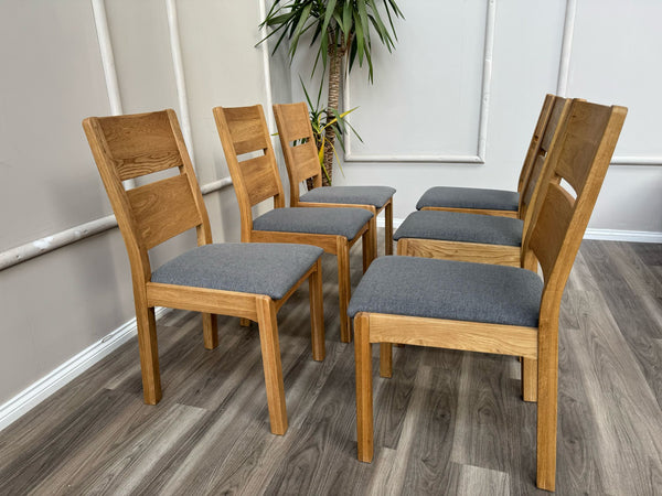 Branded Wooden Rustic Oak Dining Chairs