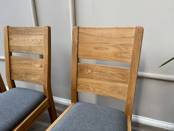 Branded Wooden Rustic Oak Dining Chairs