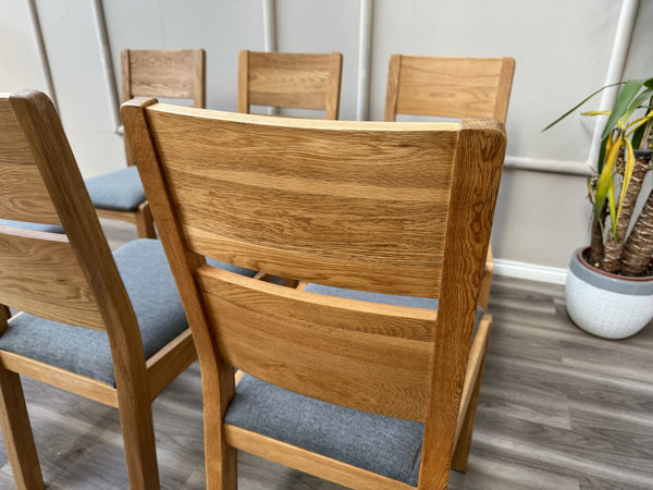 Branded Wooden Rustic Oak Dining Chairs