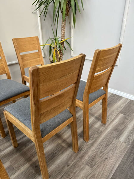 Branded Wooden Rustic Oak Dining Chairs