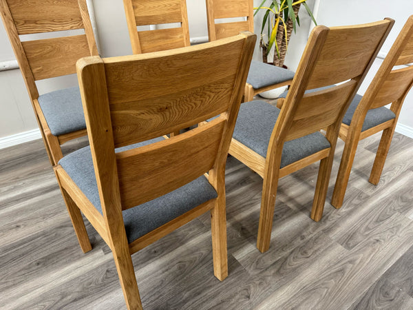 Branded Wooden Rustic Oak Dining Chairs
