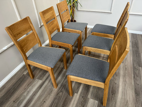 Branded Wooden Rustic Oak Dining Chairs